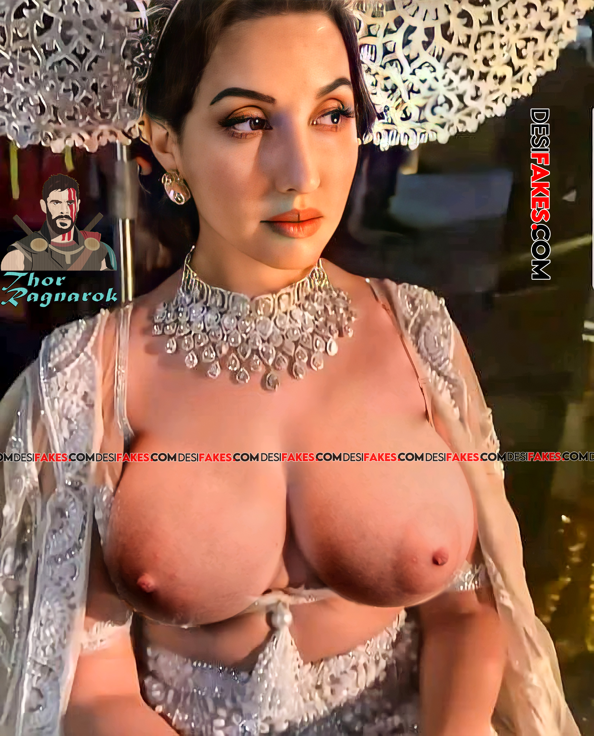 Nora Fatehi boobs