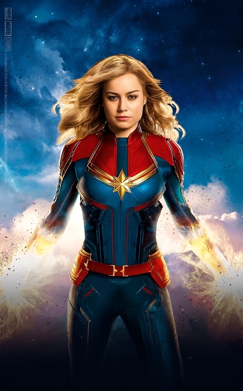 Brie Larson  (Captain Marvel) Original pic 